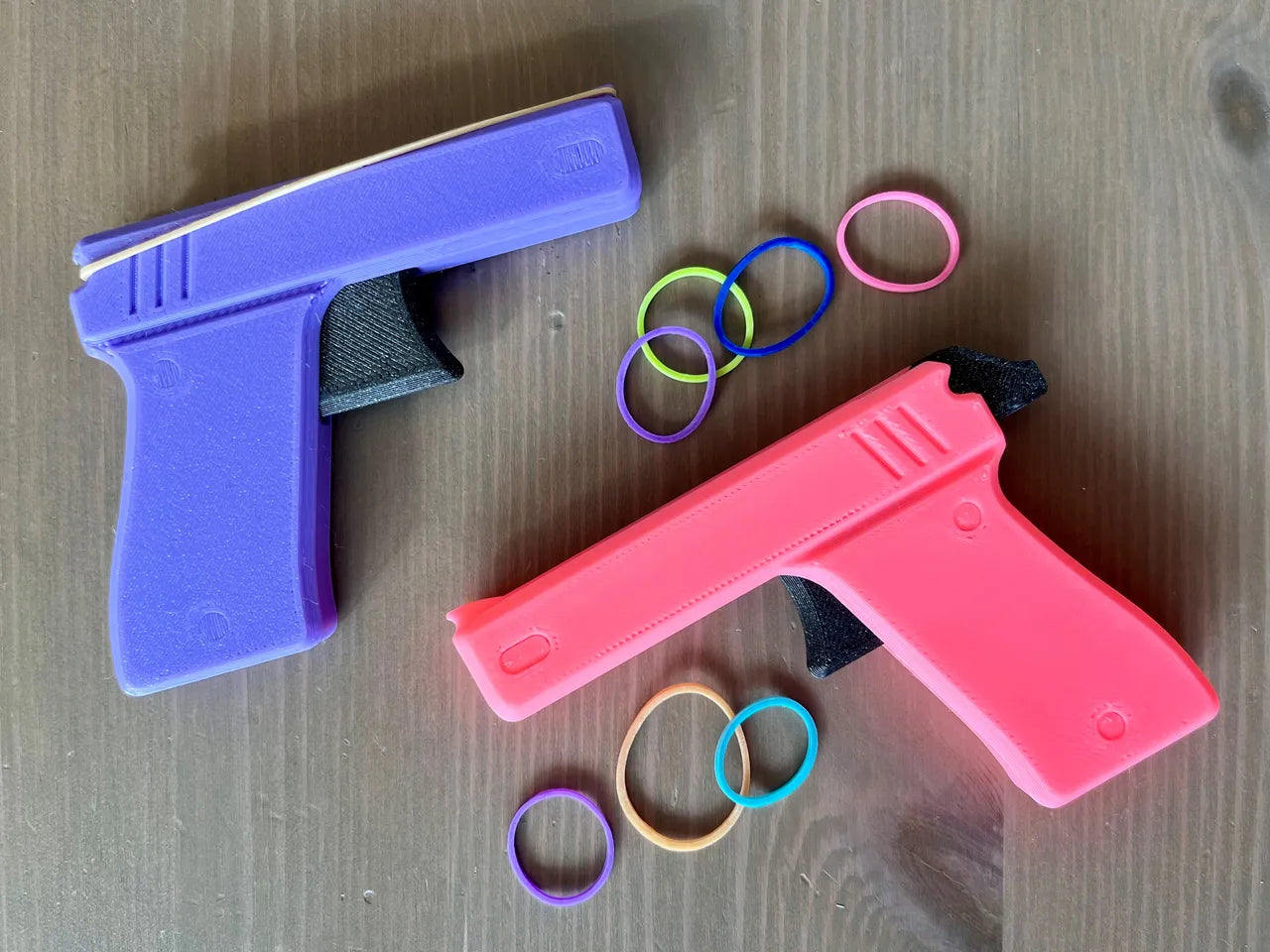 Mini Rubber Band Pistol-Mini Rubber Band Gun Toy